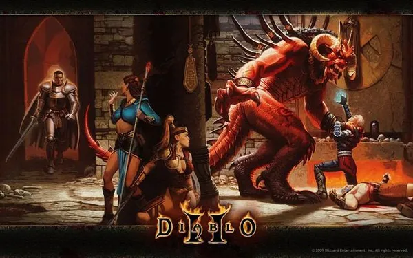 game 8x đời đầu - Diablo 2