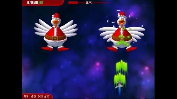 game 9x đời đầu - Chicken Invaders