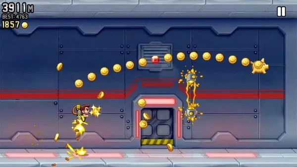 game offline iOS - Jetpack Joyride