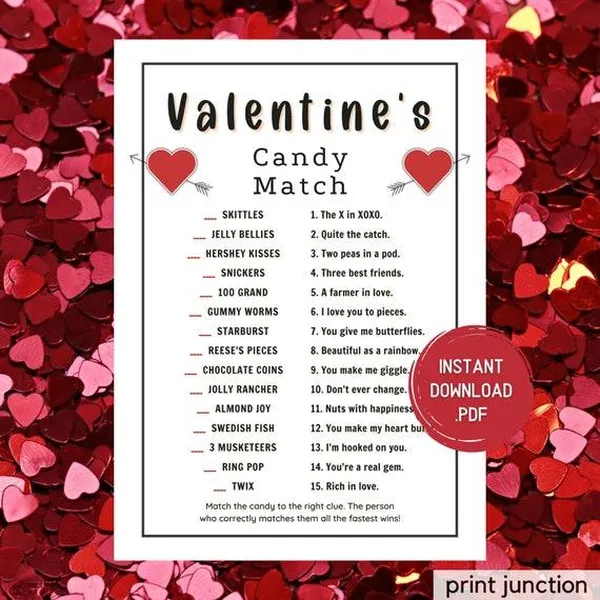 game valentine - Heart Matching Game